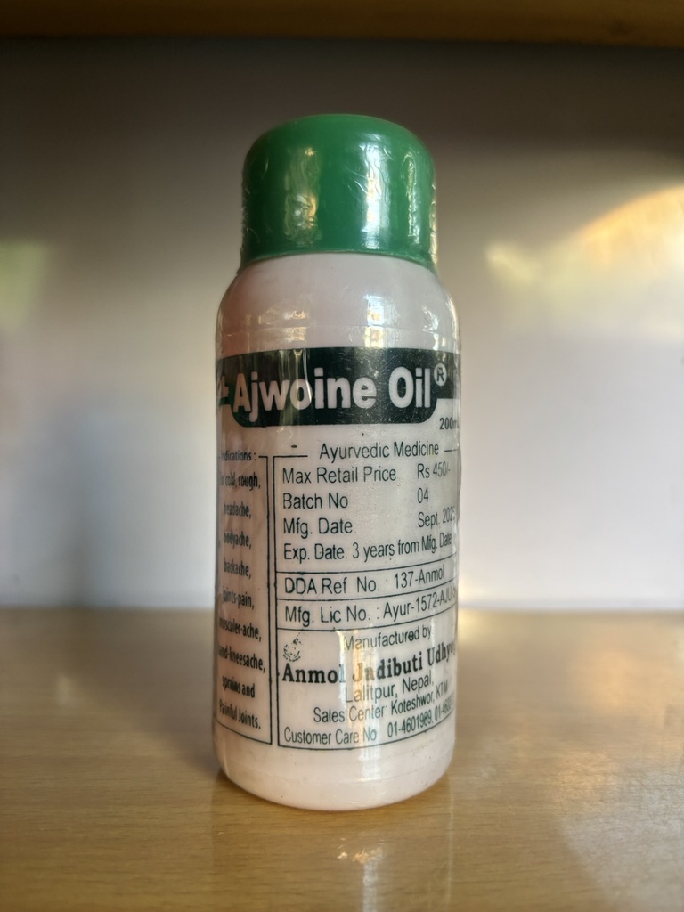 Anmol Ajwoine massage oil 200ml